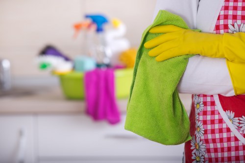Room-by-room domestic cleaning in a modern household